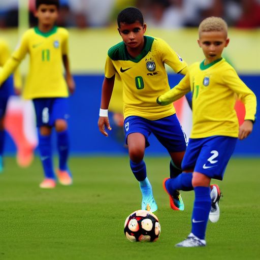 足球技术：巴西神童的独特天赋